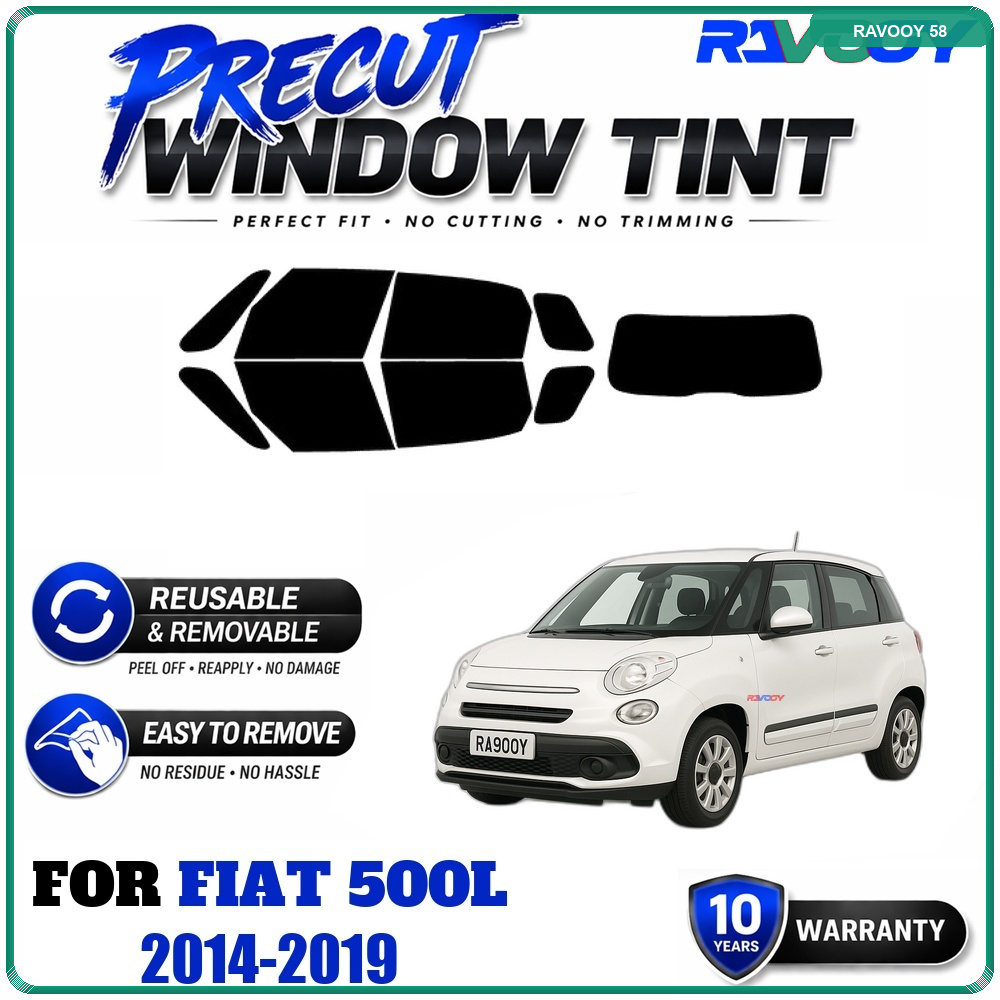 RAVOOY Precut Window Tint, Reu - Air Bubble Remover review and price