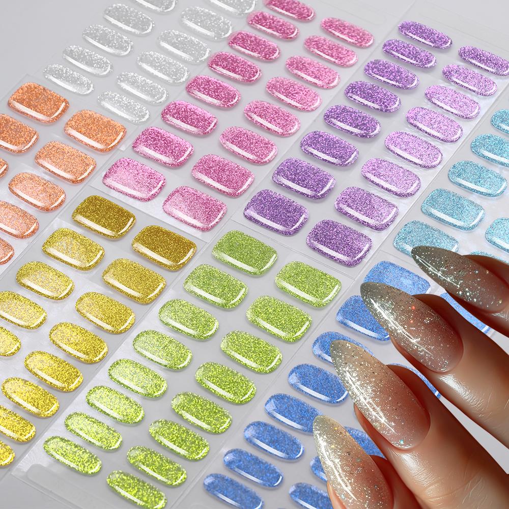 16Tips Colorful Glitter Semi C - Full Cover Adhesive review and price