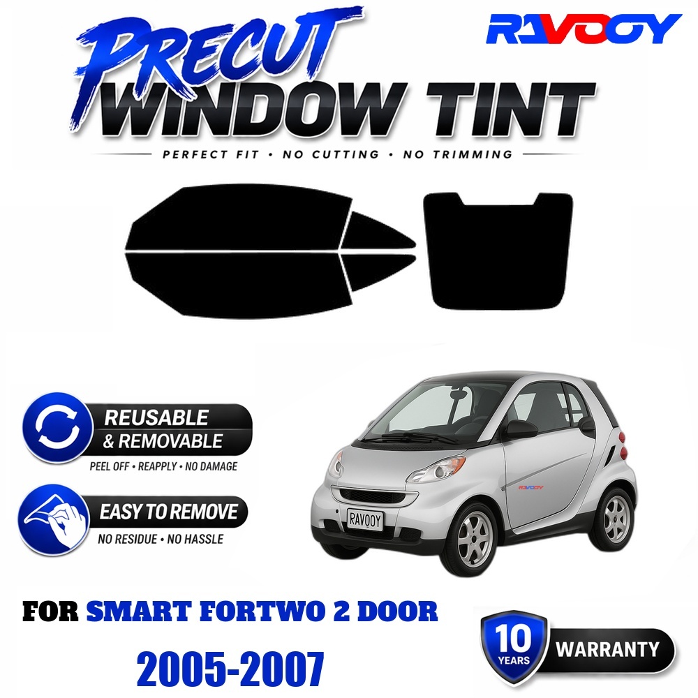RAVOOY Precut Window Tint, Reu - Air Bubble Remover review and price
